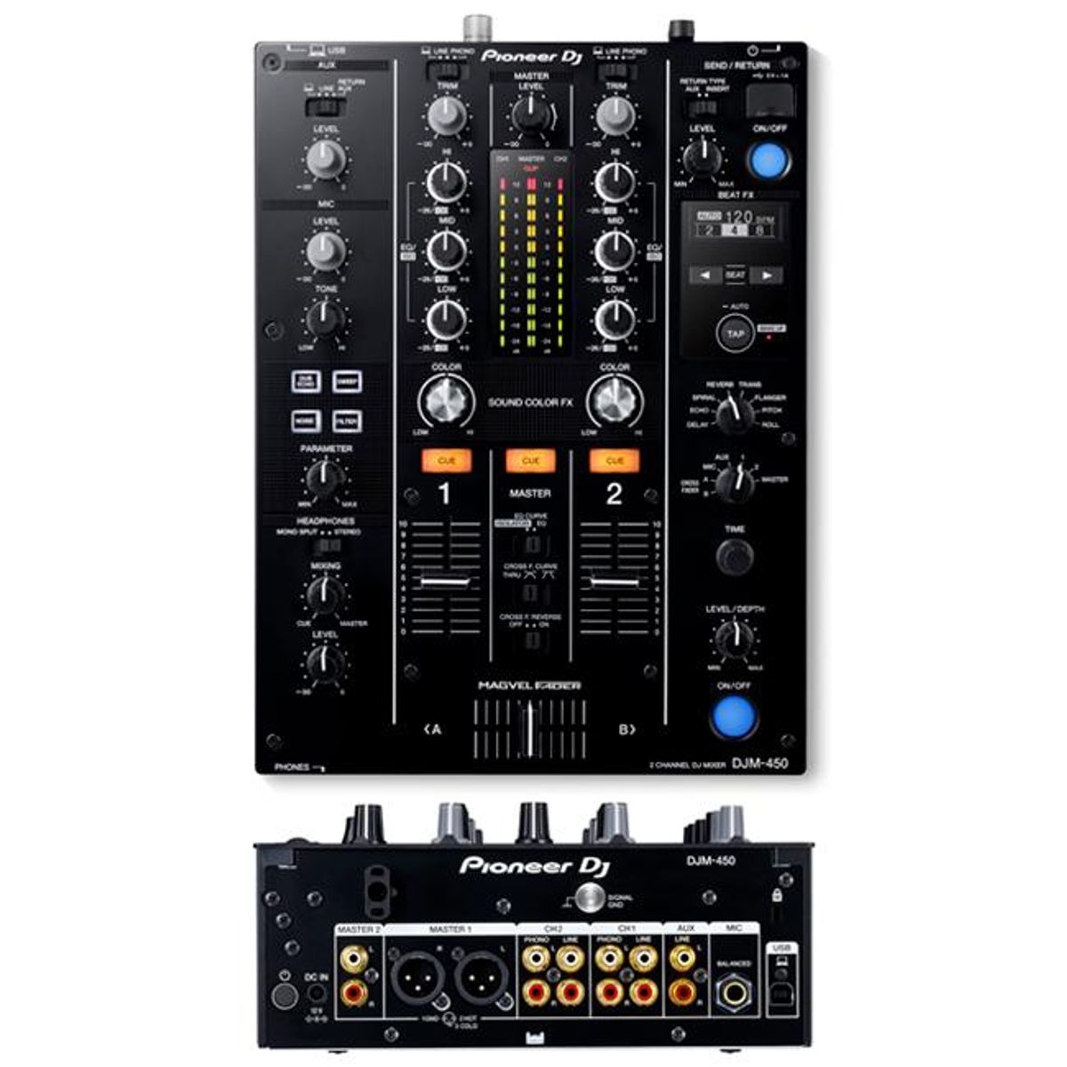 PIONEER - DJM-450 MIXER DJ CON INTERFAZ PIONEER