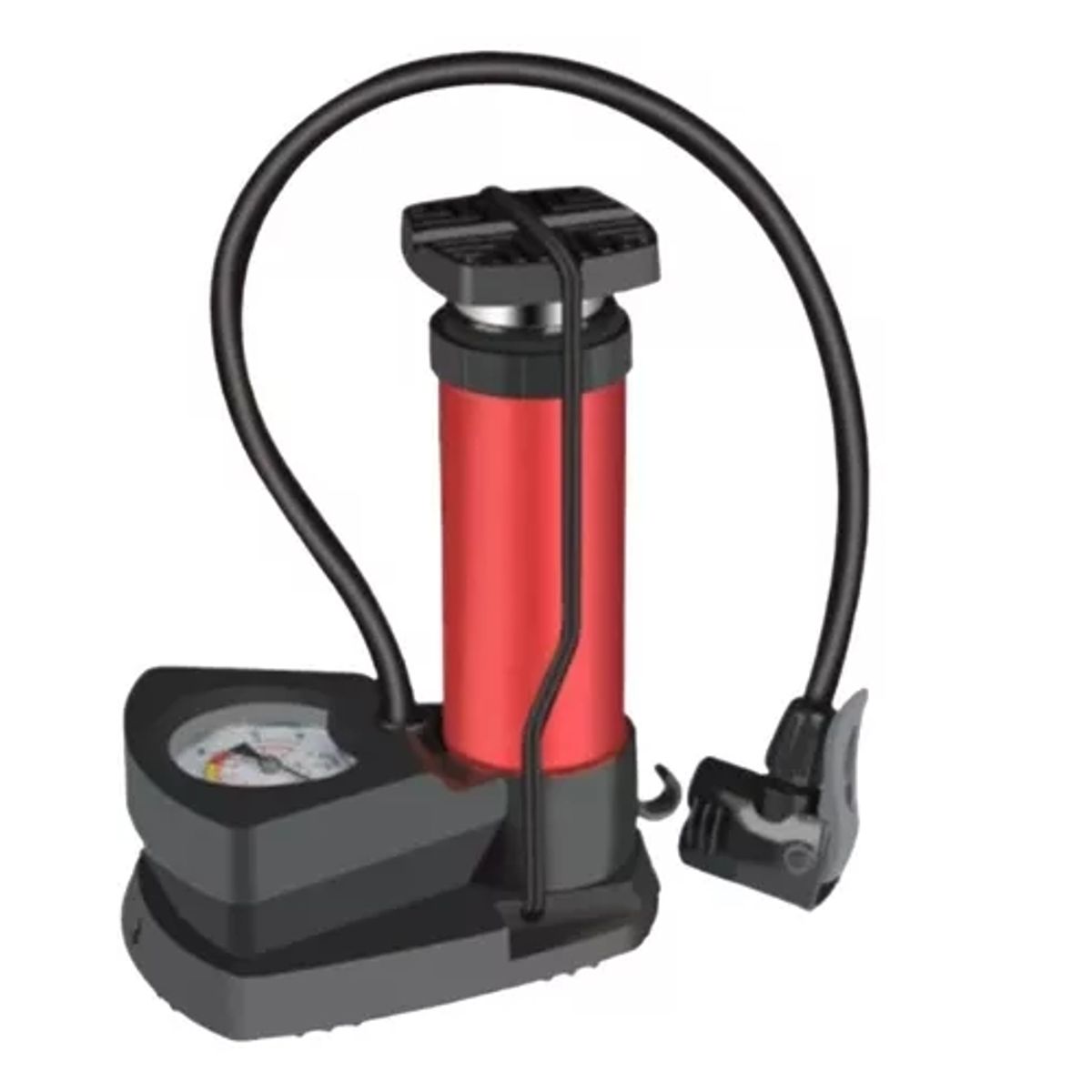 GENERICO - Bomba Inflador De Pie Pneumáticos Bici Motos Pelotas Carros