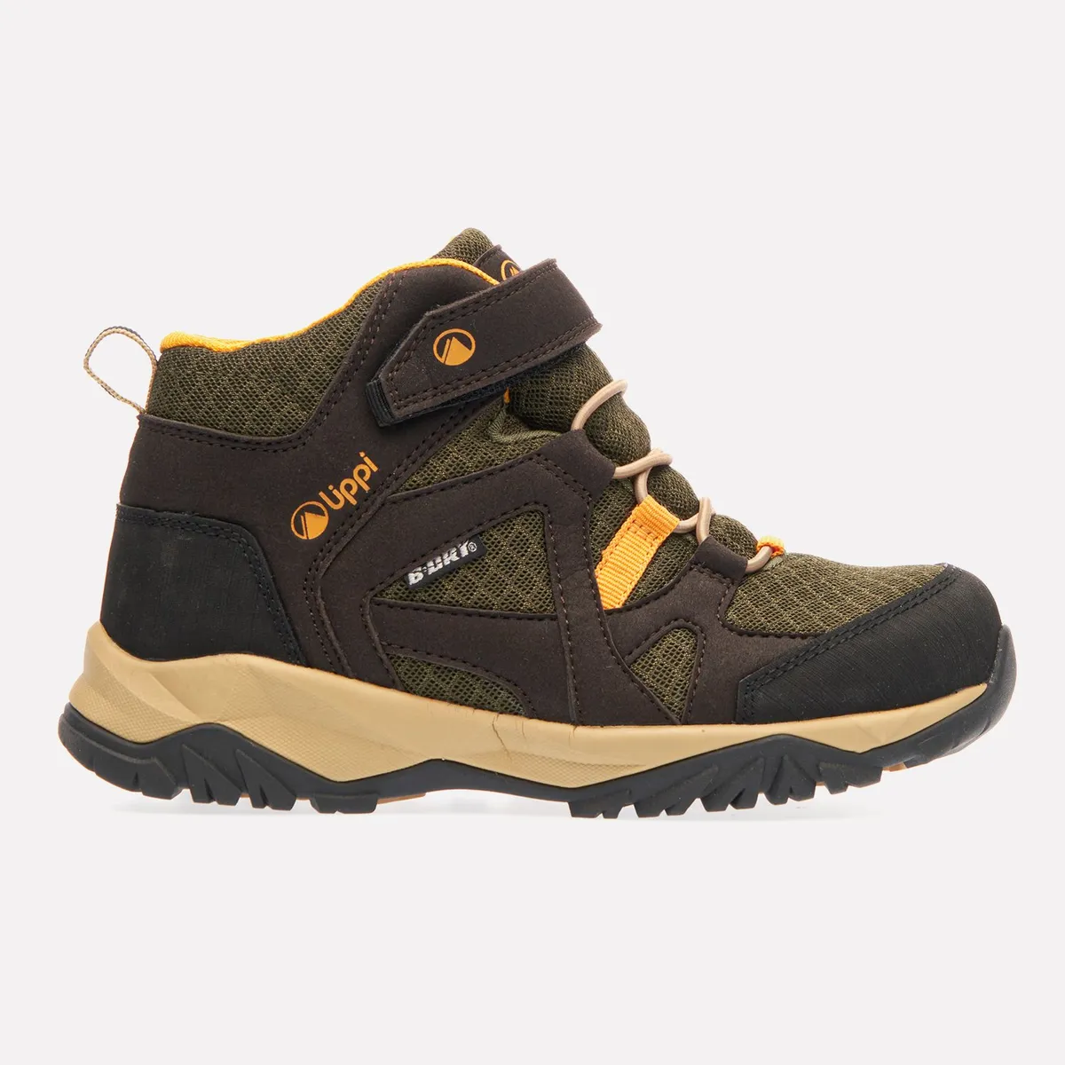LIPPI - Botín Niño Tellus Mid Kids Verde Negro Lippi