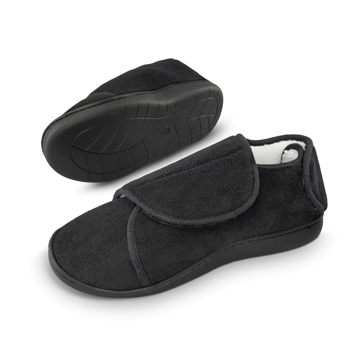 COMFY WRAPS - Pantuflas Ajustables Comfy Wraps con Plantilla Curva y Cierre Práctico