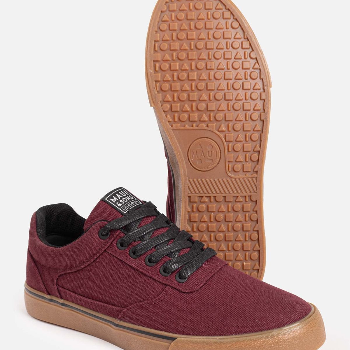 MAUI AND SONS - Zapatillas Volcano Burdeo Hombre Maui And Sons