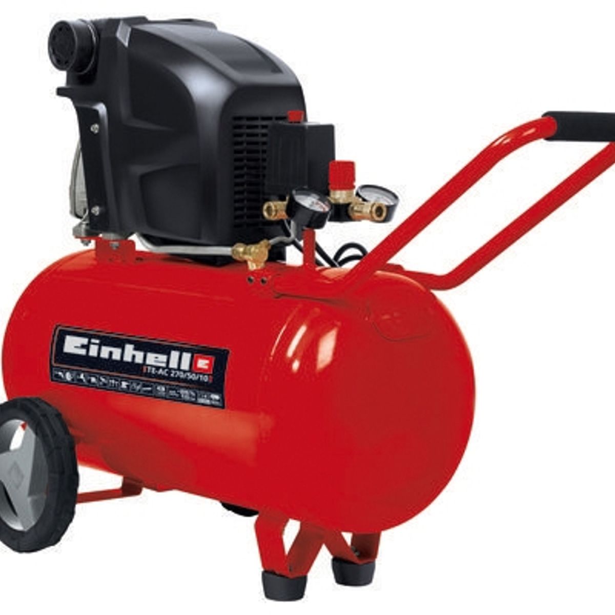 EINHELL - COMPRESOR 50 LT, 2.5 HP, #TC-AC 270/50/10 (4010440)