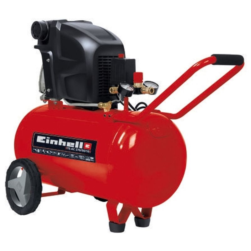 EINHELL - COMPRESOR 50 LT, 2.5 HP, #TC-AC 270/50/10 (4010440)
