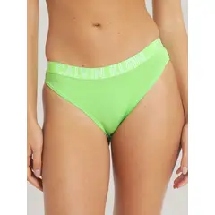 CALVIN KLEIN - Calzón Bikini Ultimate Cotton Verde