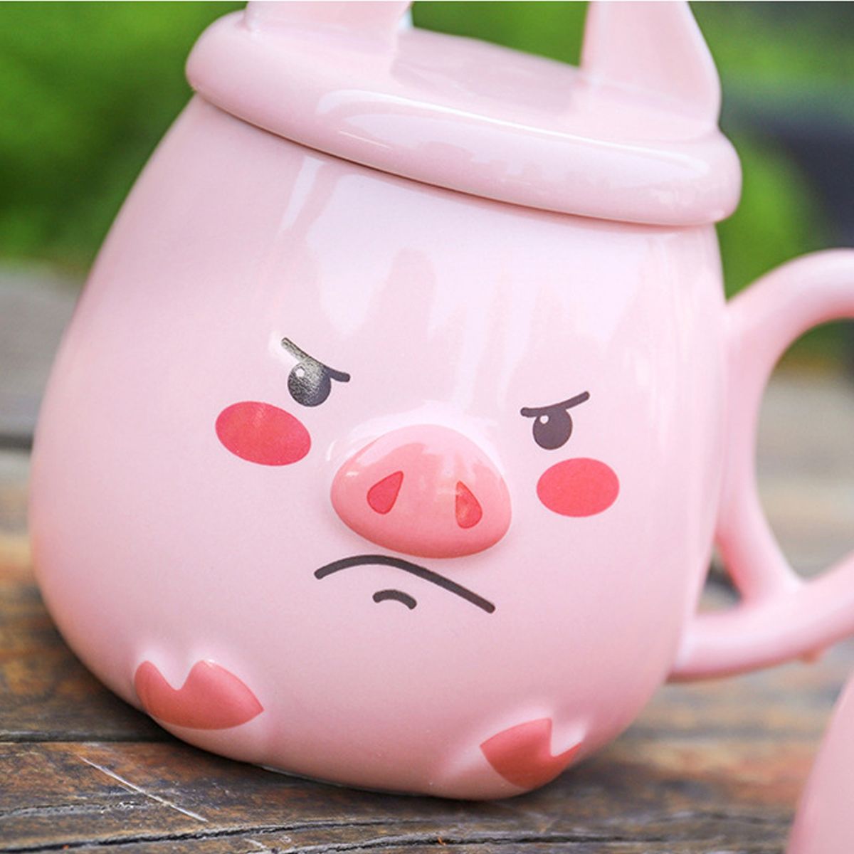 GENERICO - Taza Cerdito Tazón Mug Chancho Café Té Regalo Cup Mod B