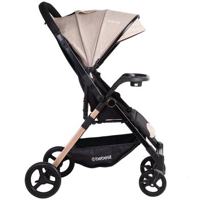 Imagen 2 del producto Coche de Paseo City Reversible con Bandeja Beige
