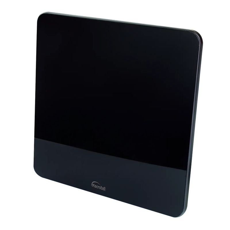 MACROTEL - Antena Hdtv TV Digital Ultra HD Plana Macrotel