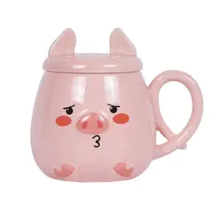 GENERICO - Taza Cerdito Tazón Mug Chancho Café Té Regalo Cup Mod C