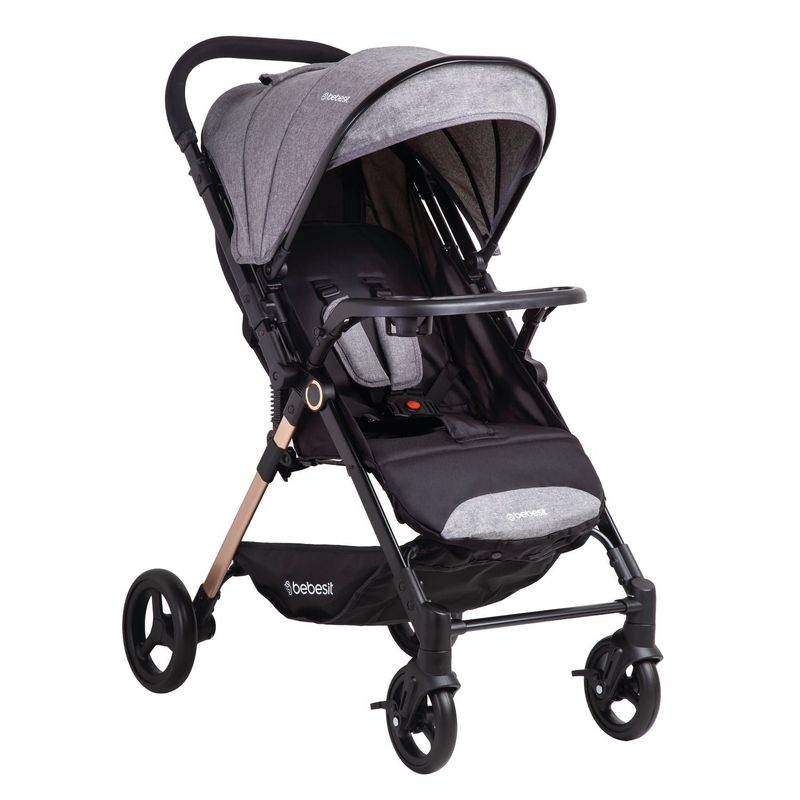 BEBESIT - Coche de Paseo City Gris