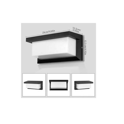 Imagen 2 del producto Aplique Led Cálida 15w Moderno Ip65 Impermeable Exterior