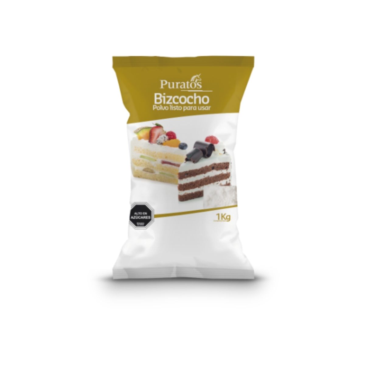 PURATOS - Mezcla Fácil Bizcocho Vainilla Blanco Puratos 1kg