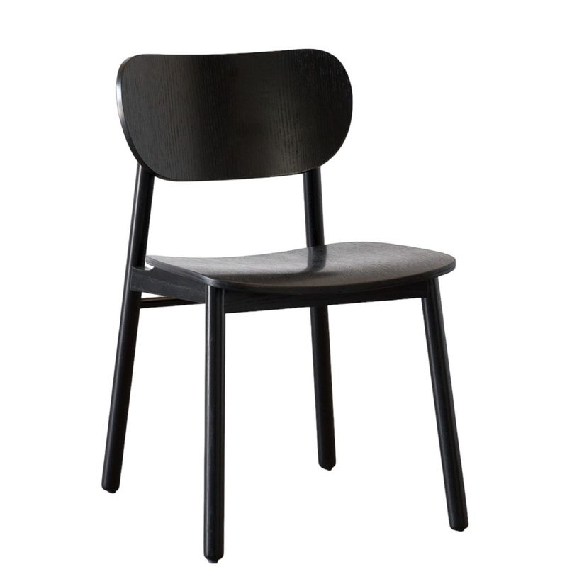 AMOBLE - Silla Paez Negra Amoblé