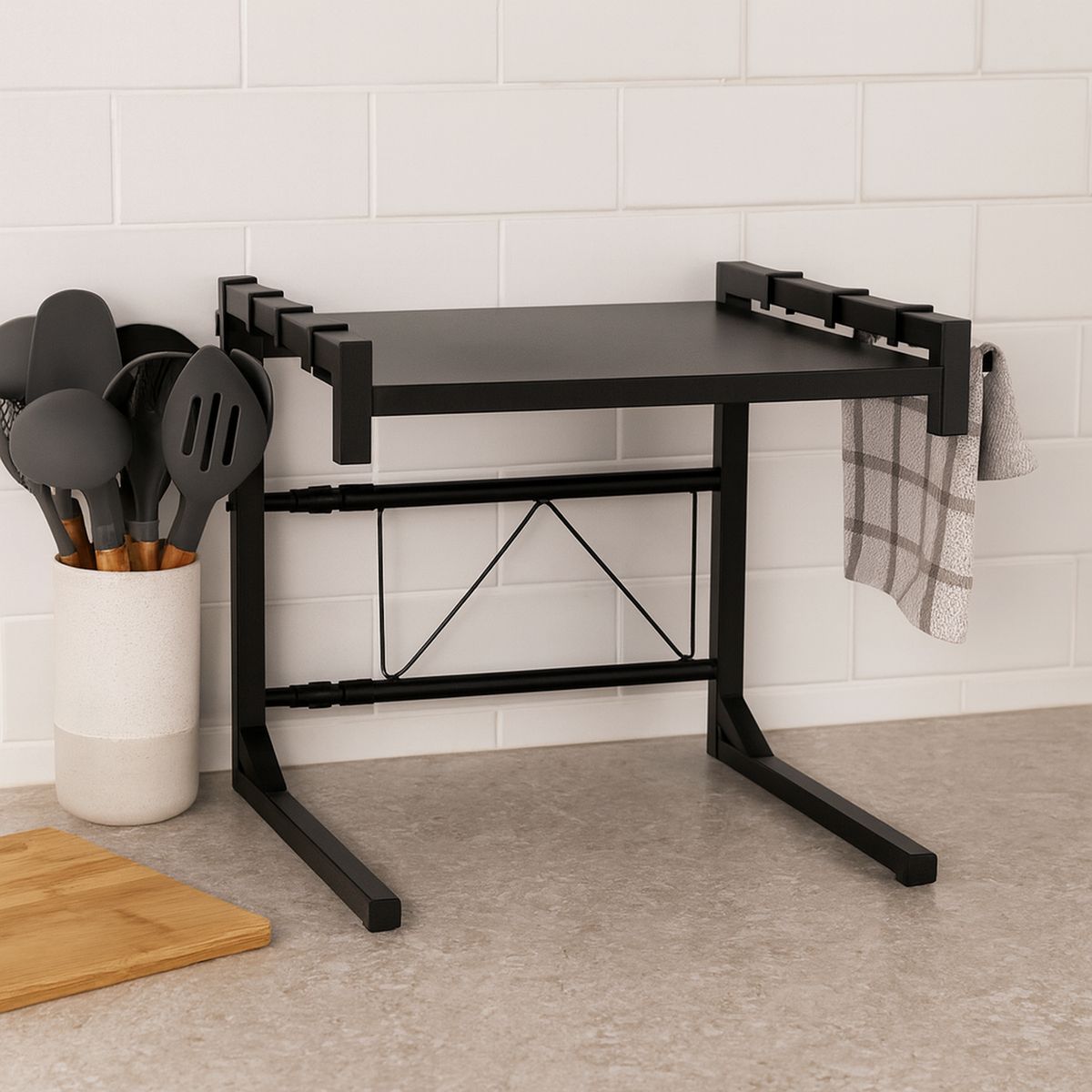 COSAS CASA - Estante Repisa De Cocina Microondas Extensible