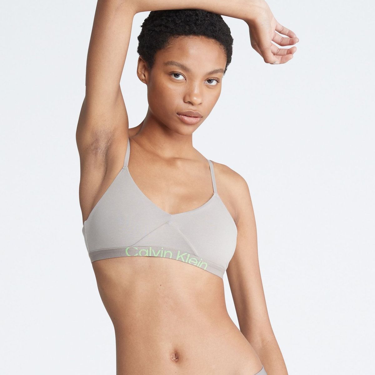 CALVIN KLEIN - Bralette Future Shift Beige Calvin Klein