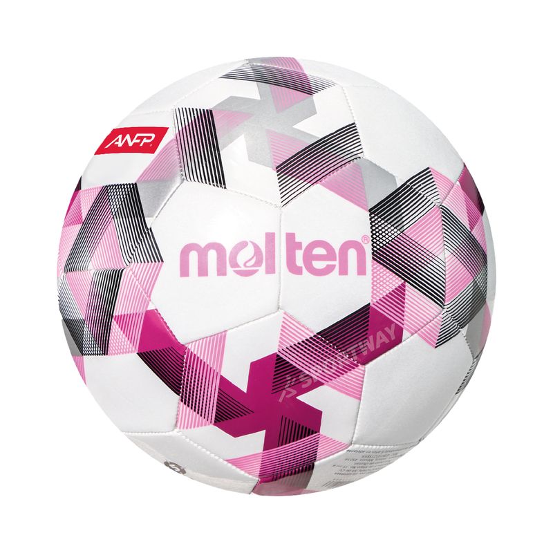 MOLTEN - Balon Futbol FG 1000 ANFP Logo Molten Blanco/Rosado T5