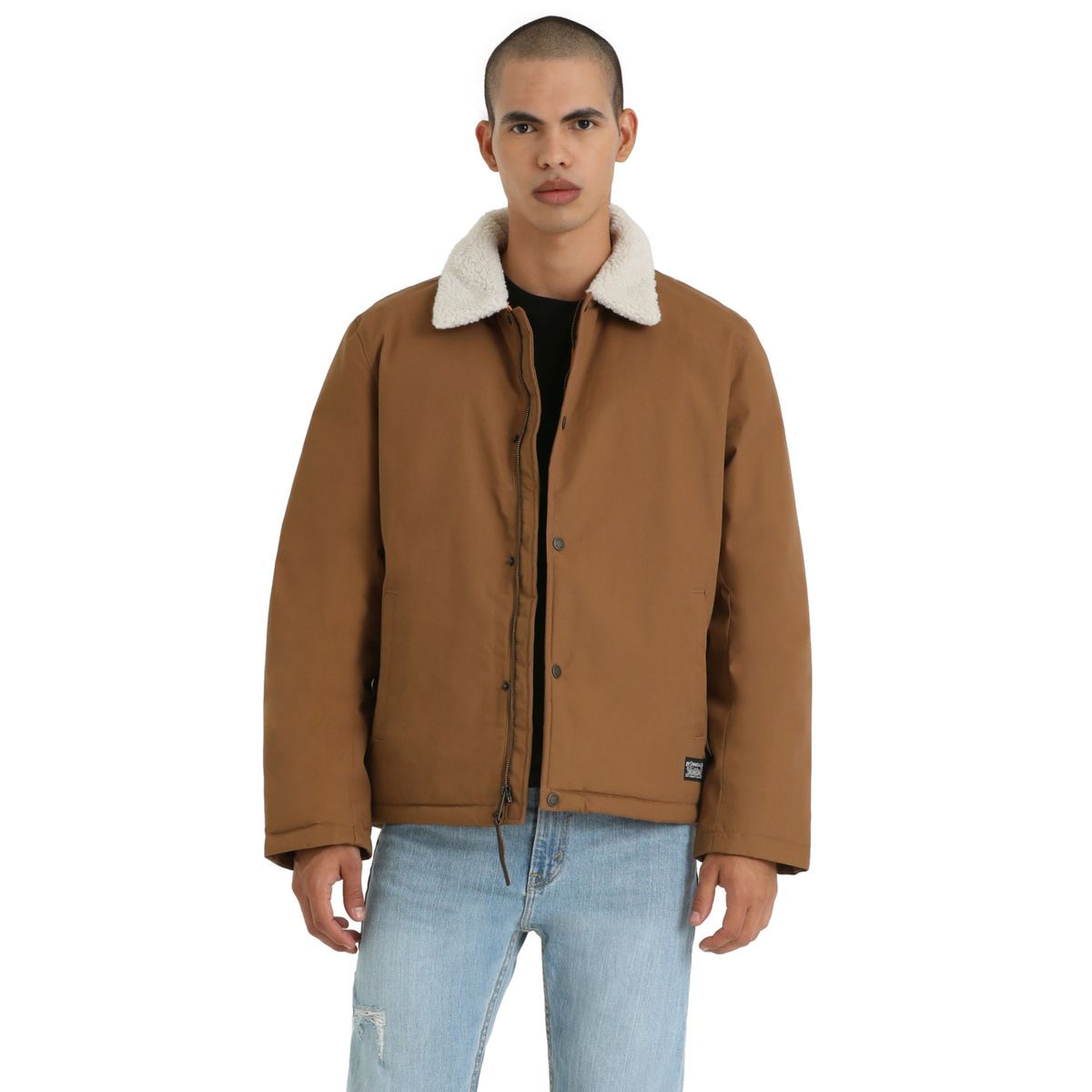 LEVIS - Chaqueta Hombre Regular Fit GIII Café Levis