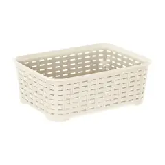 REYPLAST - Canastilla Canasta Organizadora Multiusos Rattan 1.4 Litros