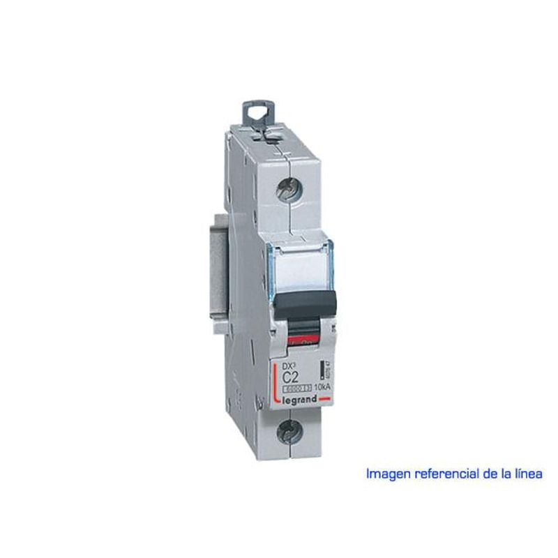 LEGRAND - INTERRUPTOR Automático DX3 6000 C 10KA 1P Legrand
