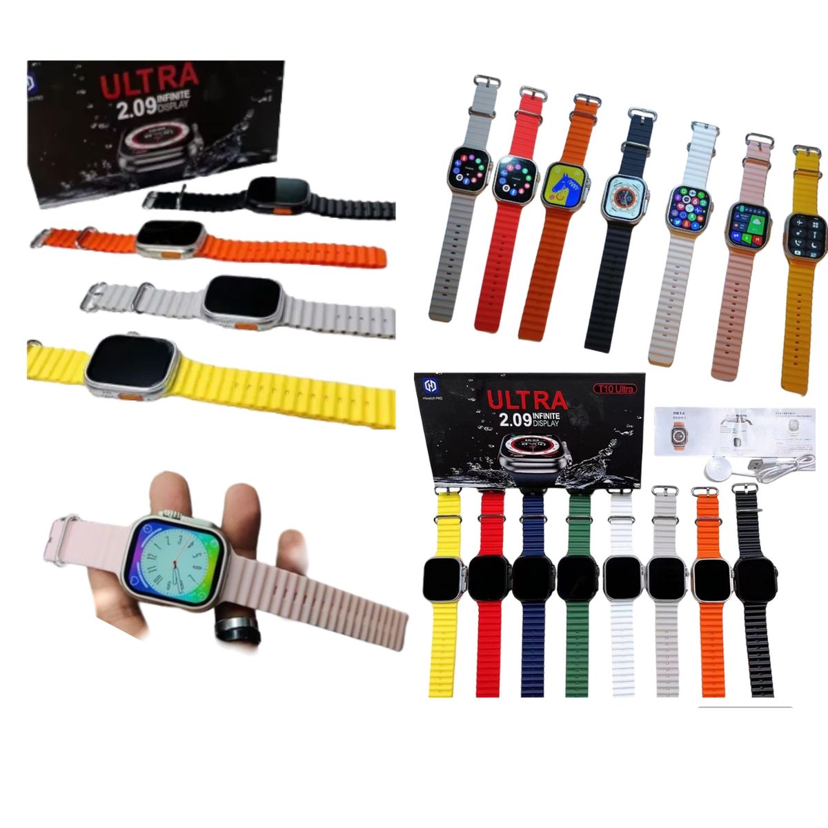 GENERICO - RELOJ T10 ULTRA INTELIGENTE SMARTWATCH  REALIZA LLAMADAS