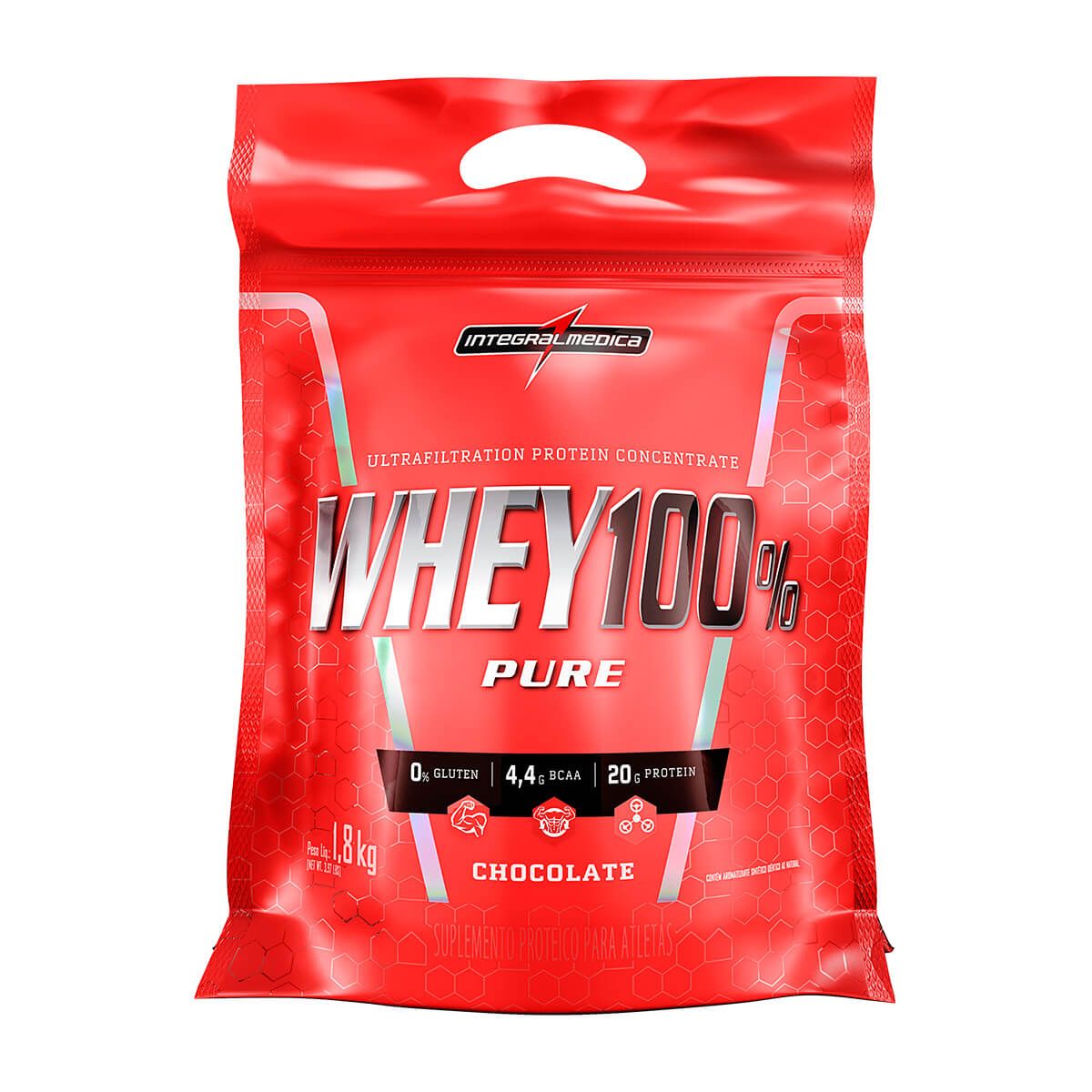 INTEGRALMEDICA - Whey 100% Pure, Whey Protein (4 Lb) - Original