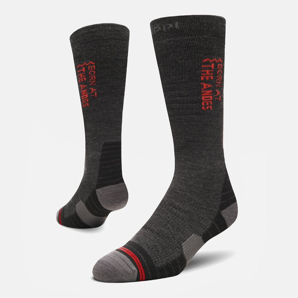 LIPPI - Calcetin Hombre All Mountain Ski Socks Melange Negro Lippi