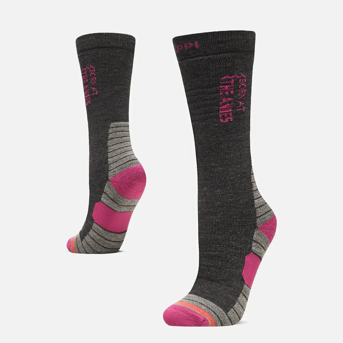 LIPPI - Calcetin Mujer All Mountain Ski Socks Melange Negro Lippi
