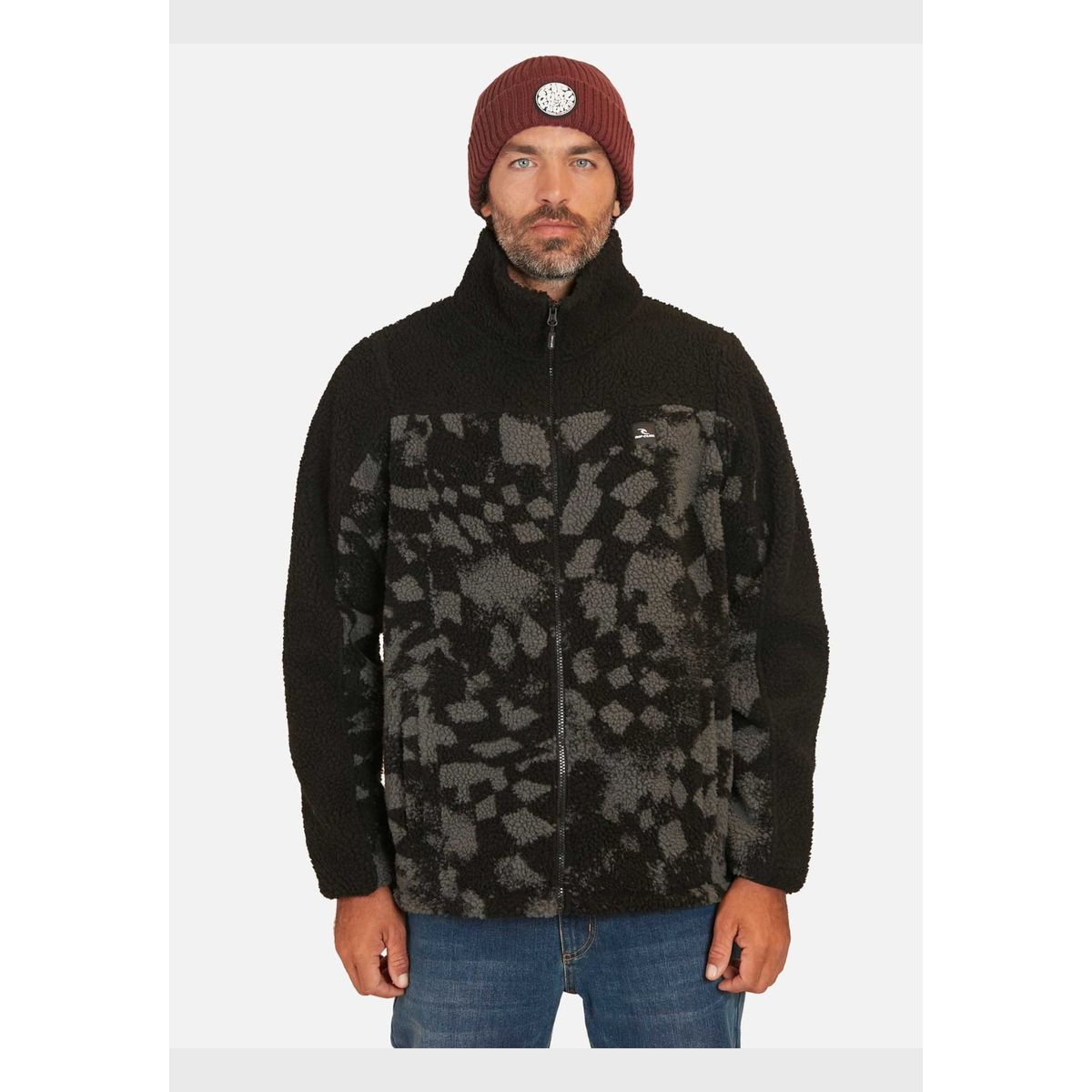 RIP CURL - Poleron Chiporro Abeto Multicolor Hombre Rip Curl