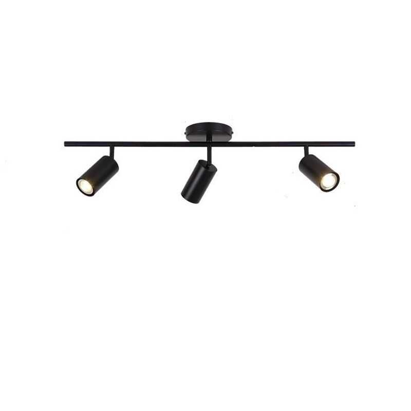 GENERICO - Barra Timo 3 luces negro mate 40cm