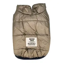 GENERICO - Parka para Perros Impermeable Soft&Metallic Gris S