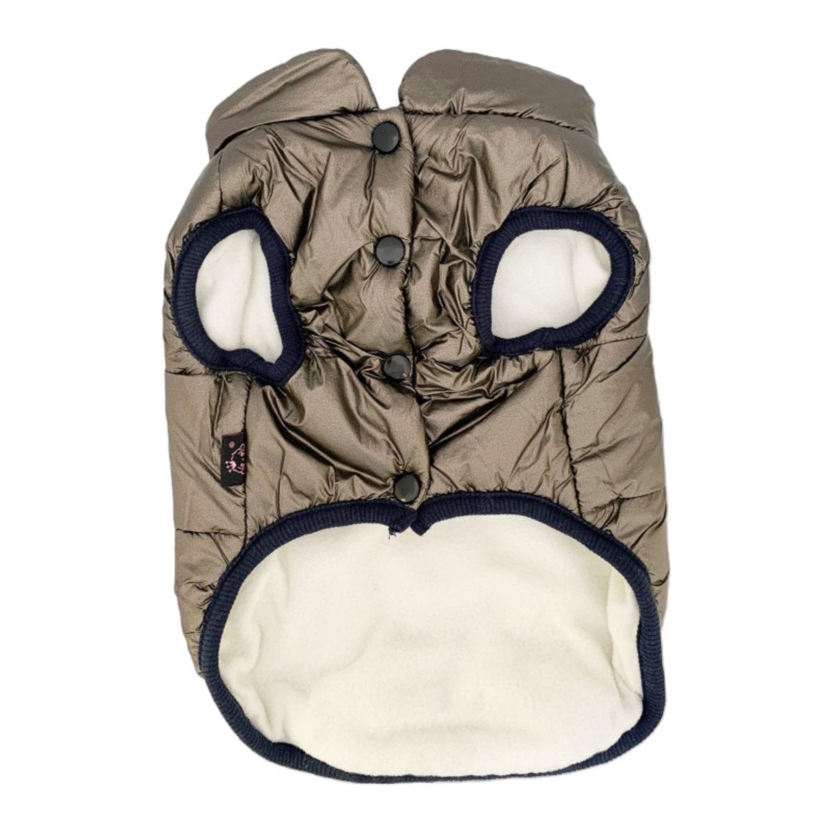 GENERICO - Parka para Perros Impermeable Soft&Metallic Gris M