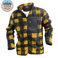 ISLANDER - Polerón -Sherpa- Estampado - Cuadros -