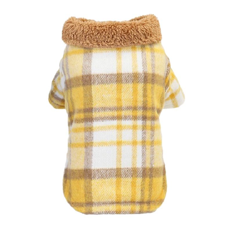 GENERICO - Chaqueta para Perros Montana Forrada Amarillo 2XL