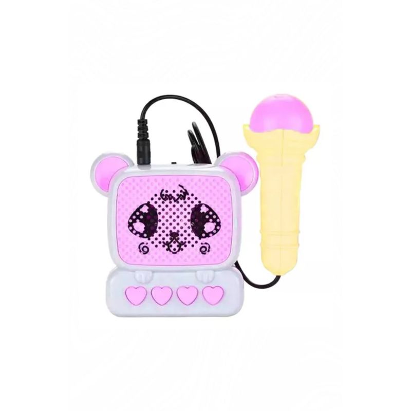 GENERICO - Micrófono Karaoke Juguete Infantil Color Rosado