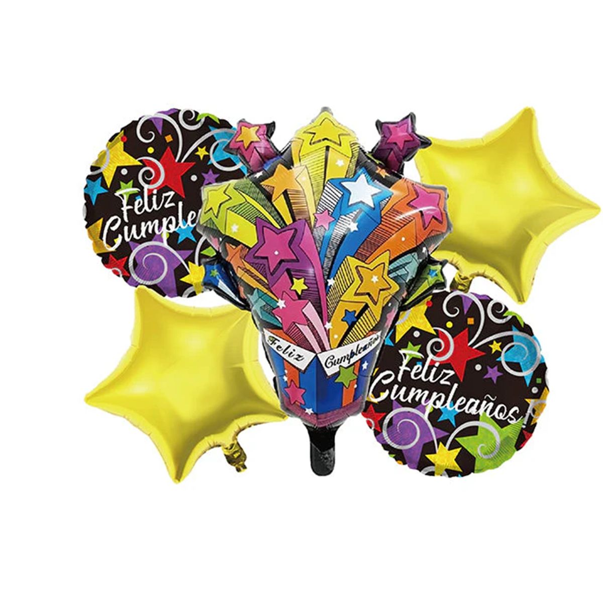 GENERICO - Set De Globos Para Cumpleaños