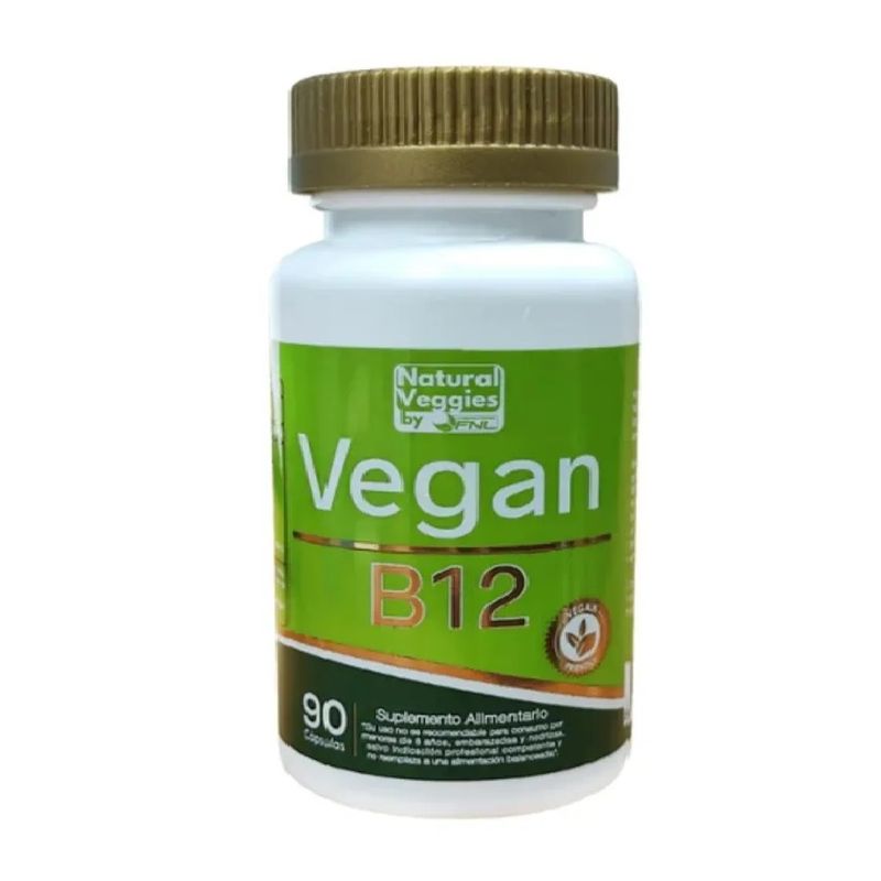 FNL - Vitamina Vegan B12  Fnl 90 Capsulas Vegetal