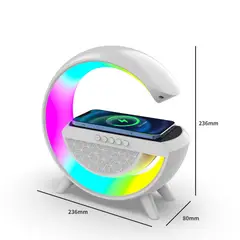 GENERICO - Lampara De Mesa Altavoz Bluetooth Inteligente Atmósfera G