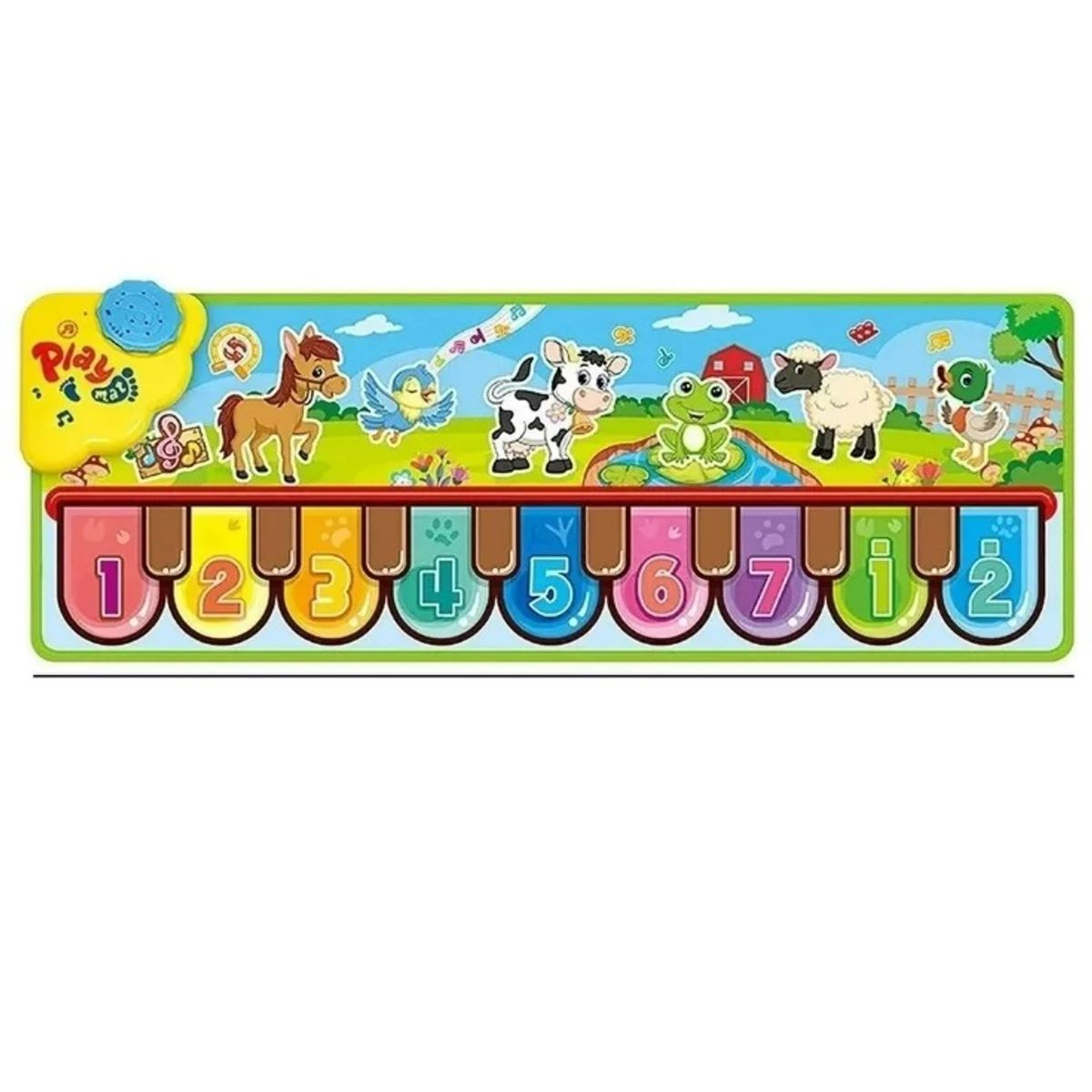 GENERICO - Alfombra Baile Alfombra Musical Animal Piano Para Niños