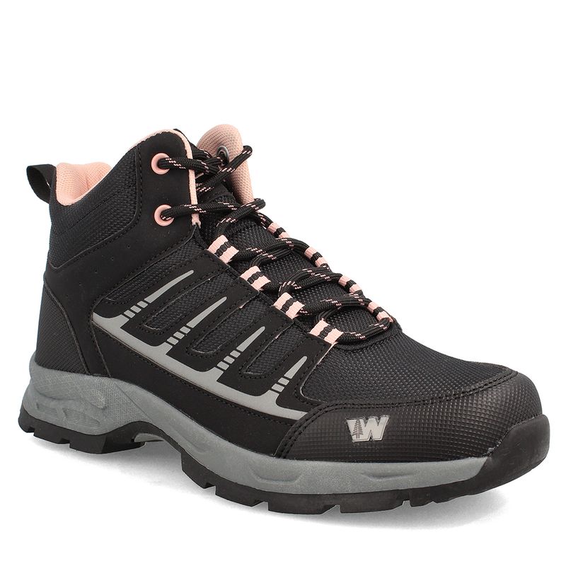 WEINBRENNER - Botín Mujer Weinbrenner Larix Stag Negro - Gris Claro.