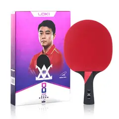 LOKI - Paleta Tenis De Mesa 8 Estrellas Pro Mango Tradicional