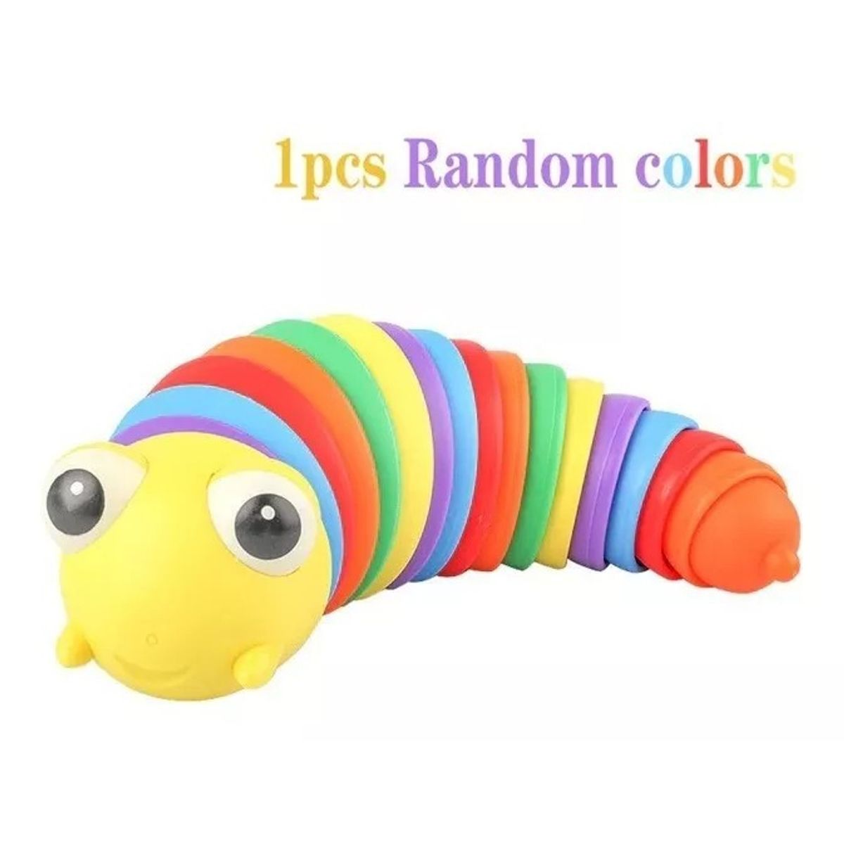 GENERICO - Juguete Didáctico Gusano Sensorial