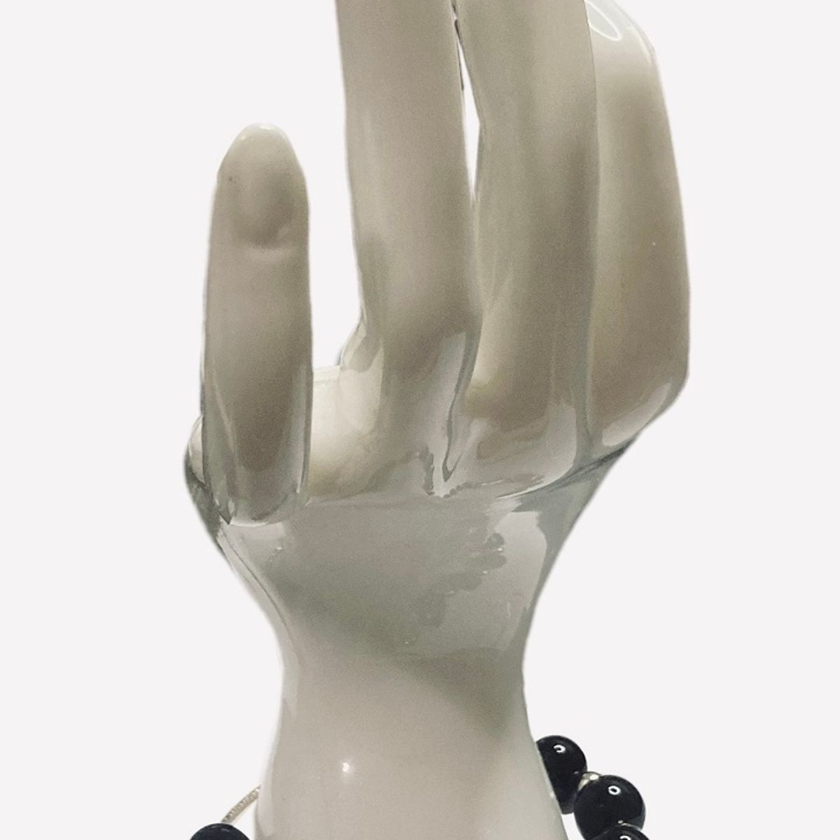 TAETHAI - Pulsera de plata 925 con piedra Ónix