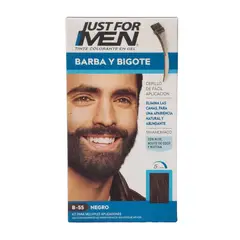 JUST FOR ME - Just For Men Tintura Barba y Bigote Color Negro 28g