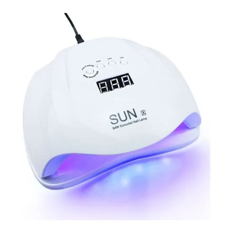 GENERICO - Lámpara LED UV 54W Para Secado De Uñas Esmaltes En Gel
