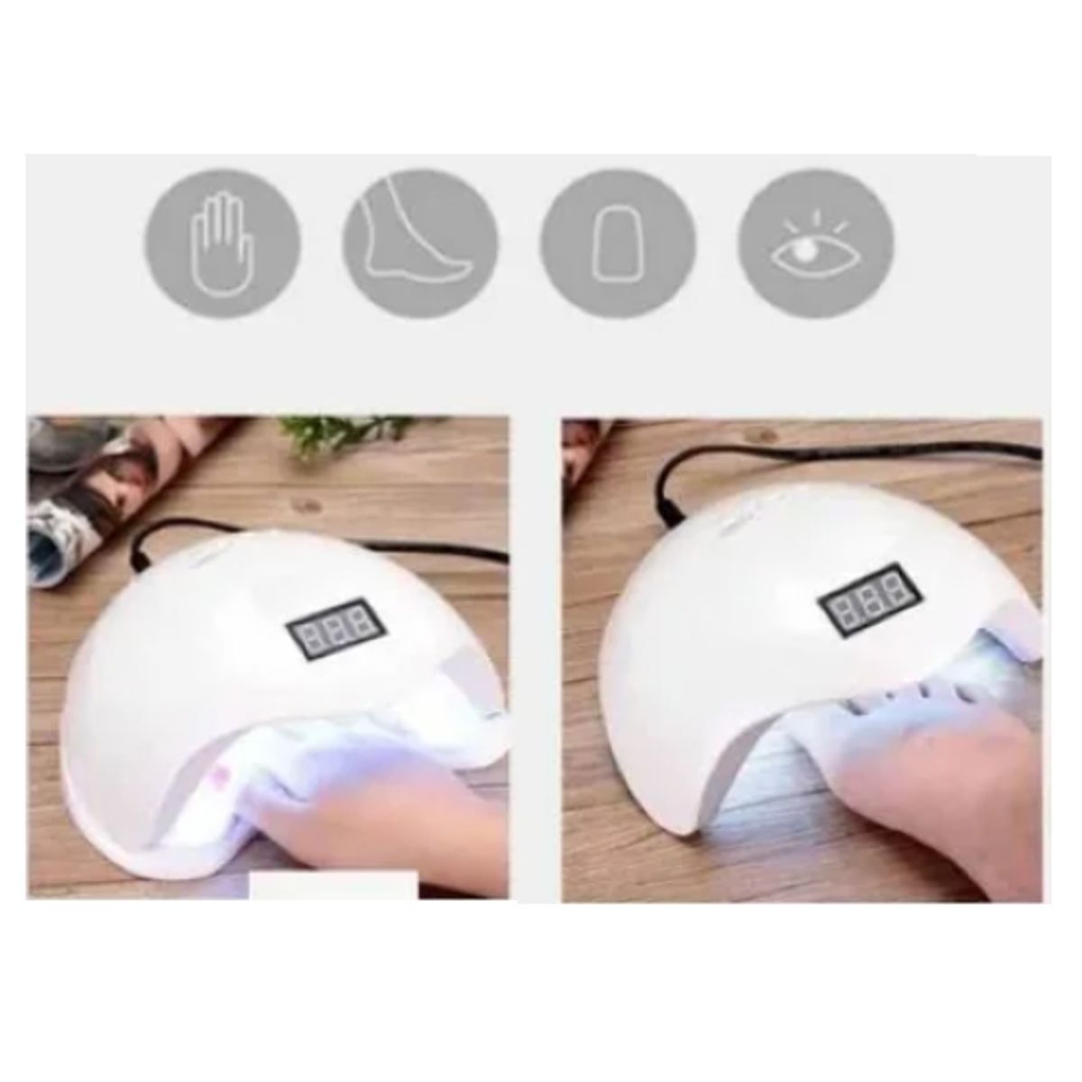 GENERICO - Lámpara De 48w Para Manicura Y Pedicura Tecnología Led UV