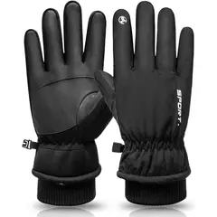 LUKOVEE - Guantes Térmicos Ciclismo De Impermeables Pantalla Táctil