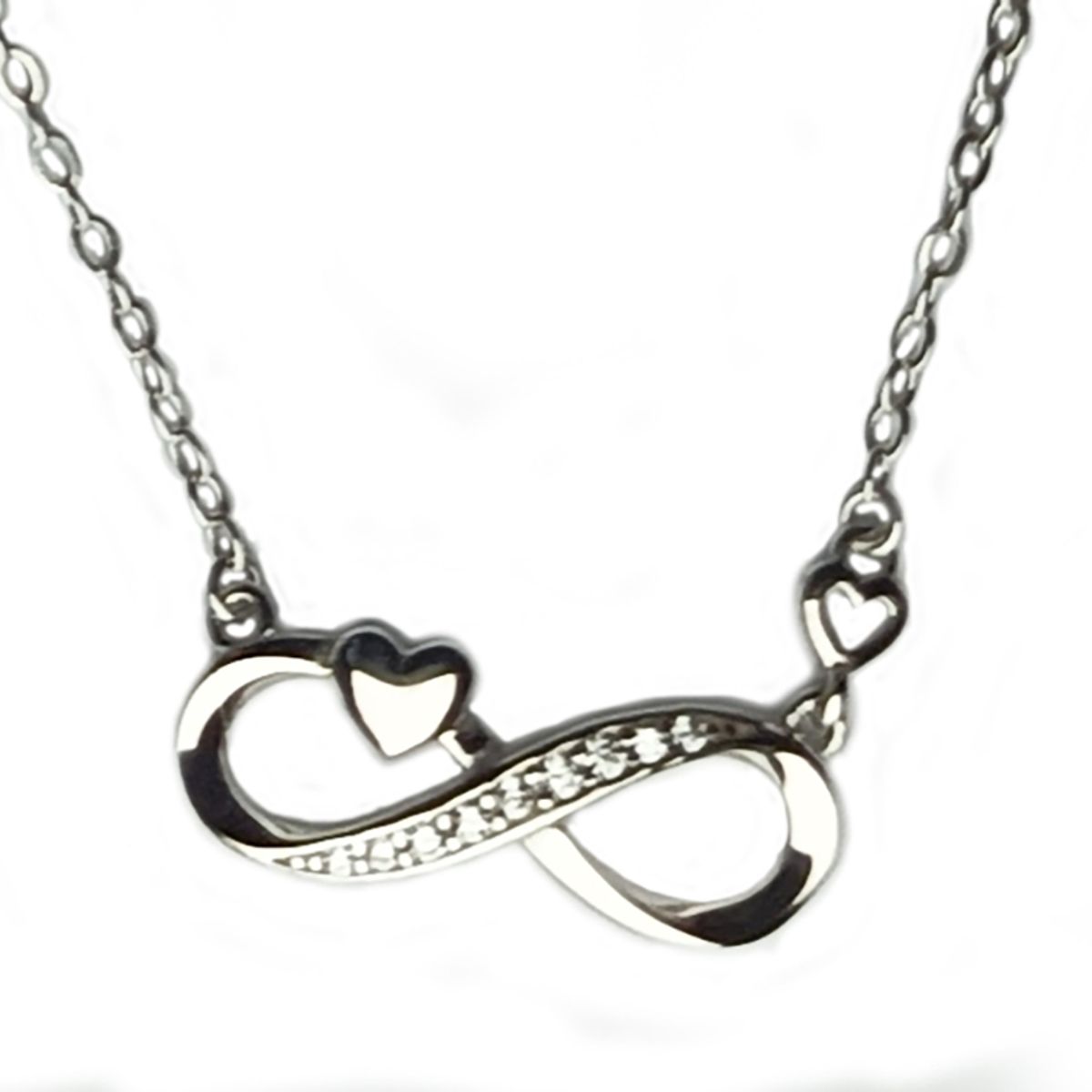 GENERICO - Cadena con infinito y corazón