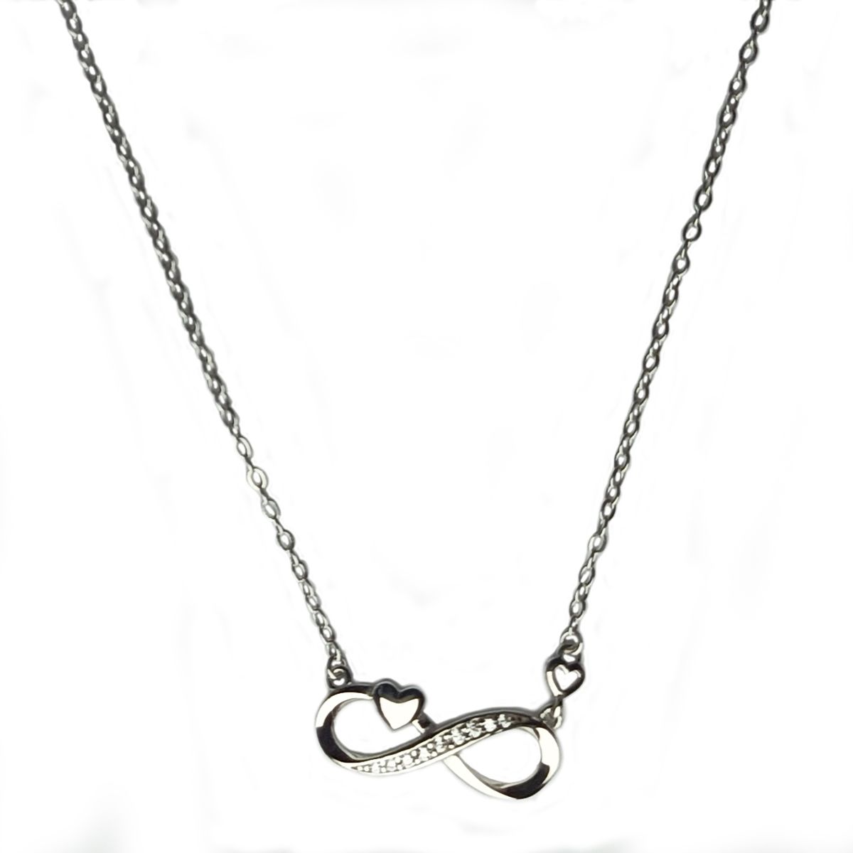 GENERICO - Cadena con infinito y corazón