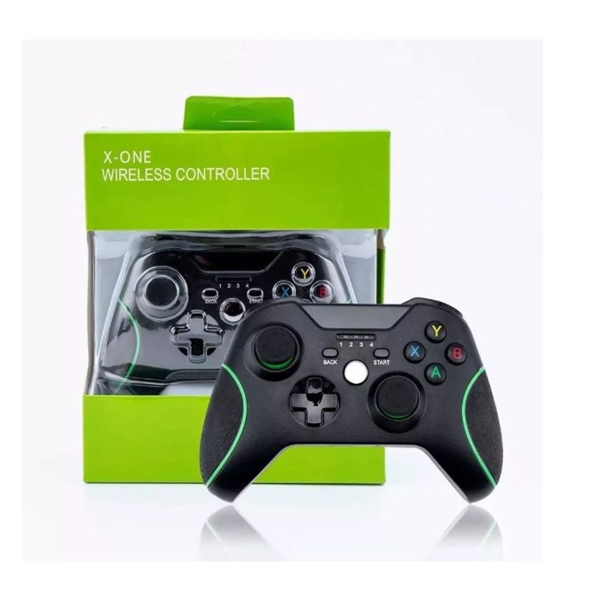 GENERICO - Joystick Mando Control X-box 360 Pc Inalambrico Gamers Negro