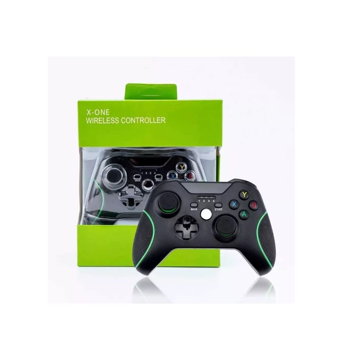 GENERICO - Joystick Mando Control X-box 360 Pc Inalambrico Gamers Negro