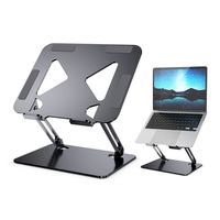 Soporte Base Alzador Notebook Laptop Mac Plegable Ajustable